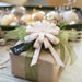 Woven Bow - 1973 White-Bow-Woven Maple Basket-Longaberger