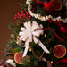 Woven Bow Duo - 1973 White-Holiday Decor-Woven Maple Basket-Longaberger