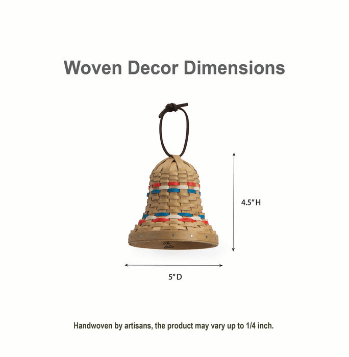1776 Miniature Bell Woven Decor - Independence