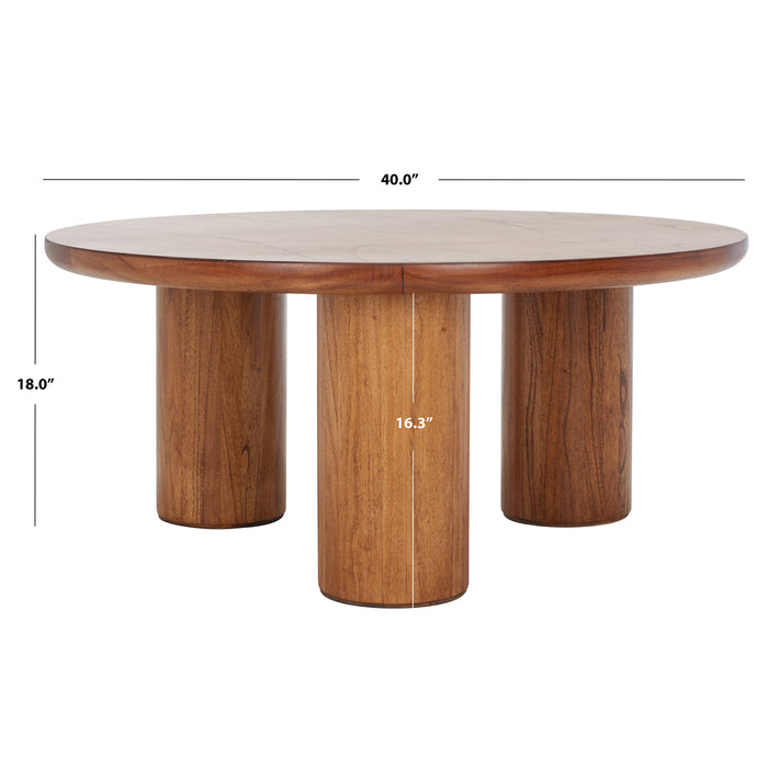 Natural Mork Round Coffee Table