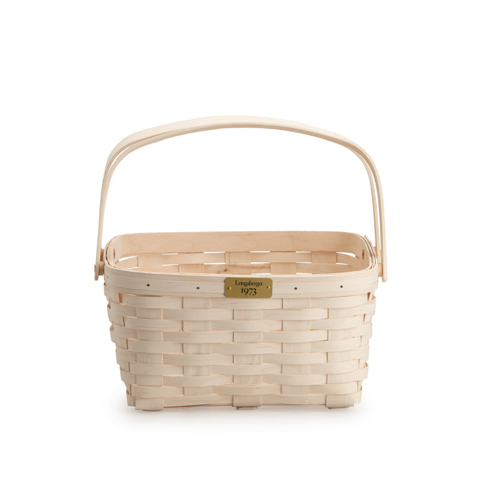 White 1973 Cake Basket Set with Free Protector