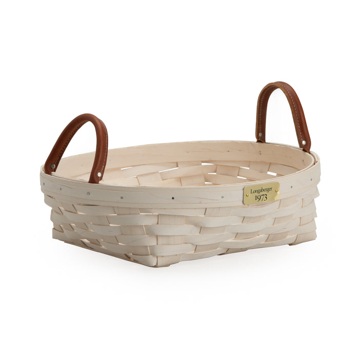 White 1973 Pie Basket Set with Free Protector