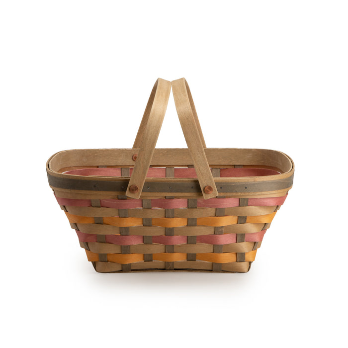 Large Apple Picking Basket - Fall Weave