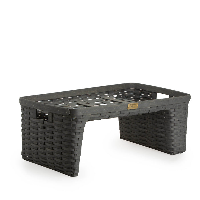 1973 Breakfast in Bed Basket with Protectors - Pewter