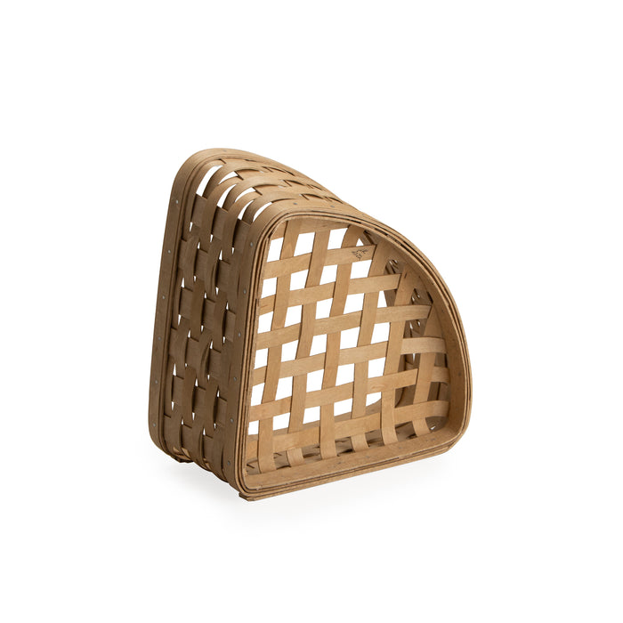 Corner Caddy Basket Set with Protector - Light Brown