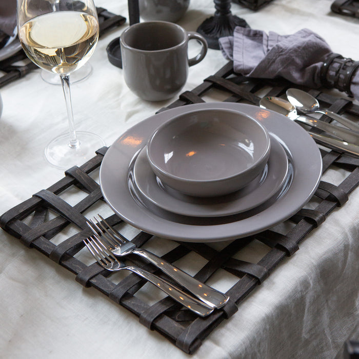 1896 Placemat Set - Black