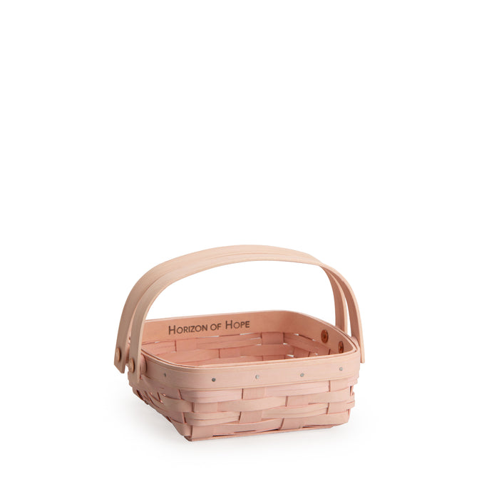 Small Horizon of Hope Cake Basket - Pale Pink