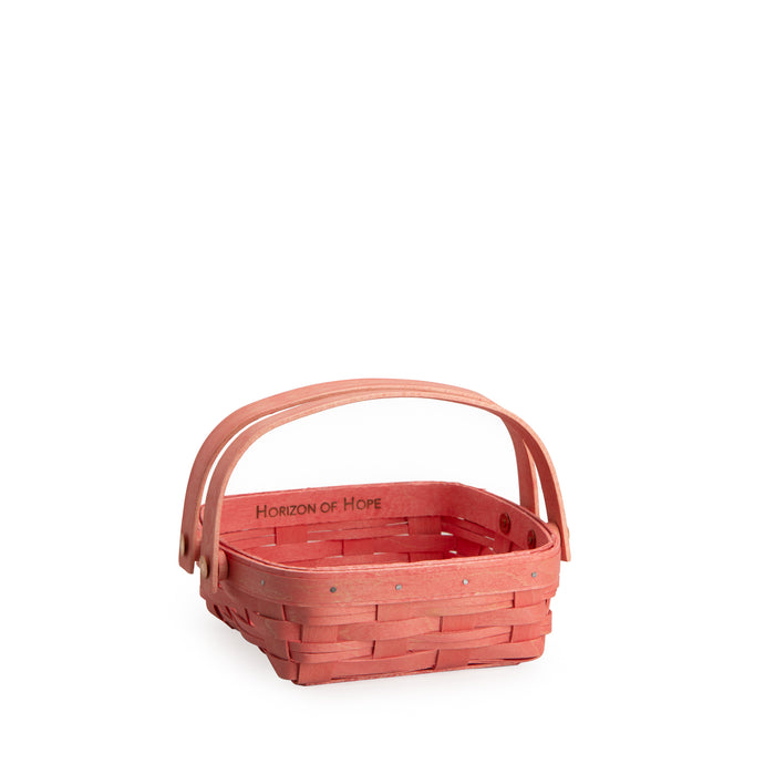 Small Horizon of Hope Cake Basket - Flamingo Pink