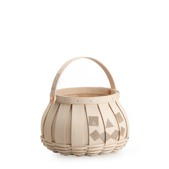 Norman Rockwell Series 5 - Pumpkin Basket Set - White