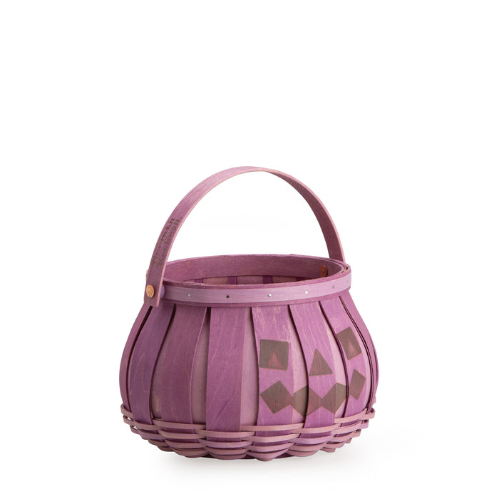 Norman Rockwell Series 5 - Pumpkin Basket Set - Purple