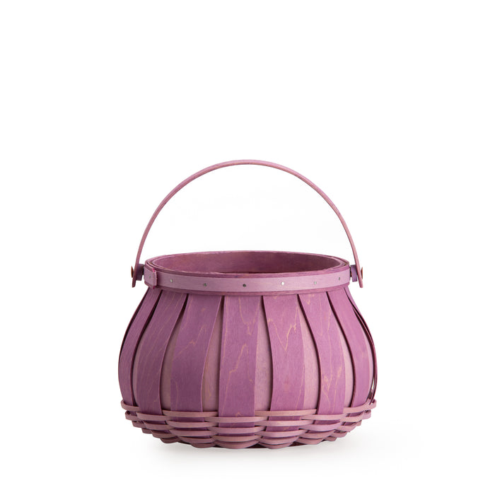 Norman Rockwell Series 5 - Pumpkin Basket Set - Purple