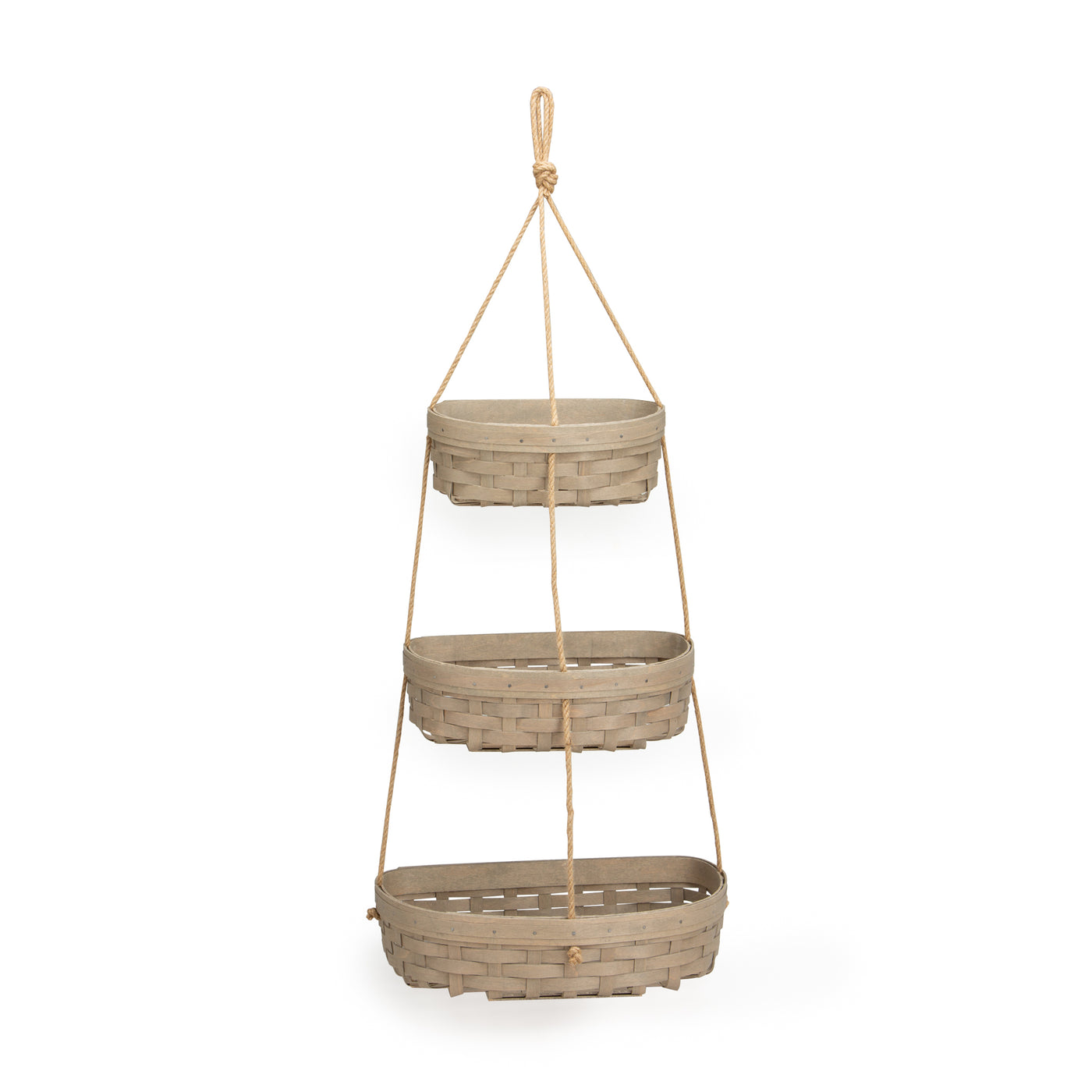 Hanging Three Tier Basket — Longaberger