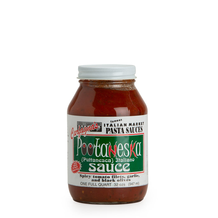 Carfagna's Spicy Pootaneska Sauce