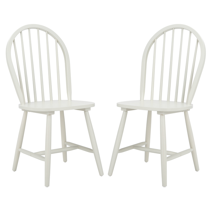 Off White Camden Spindle Dining Chair Set