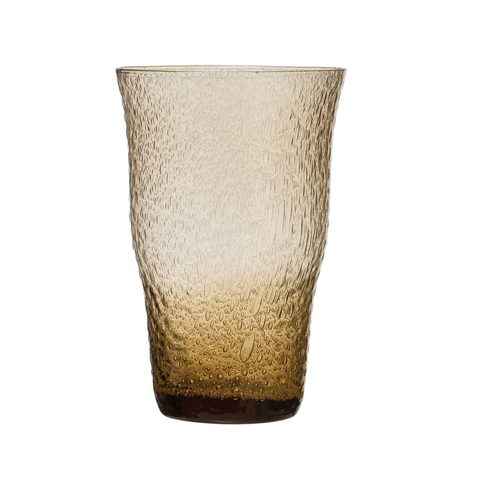 Small Amber Gradient Drinking Glass