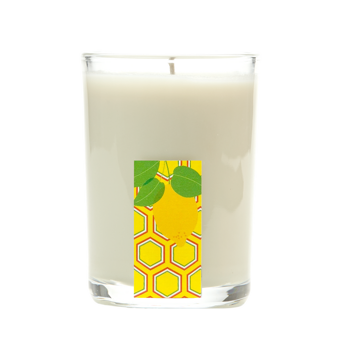 Sunleaf Candle in Glass