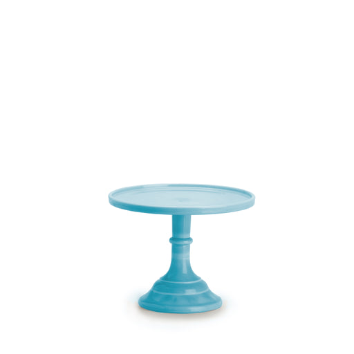 Front of Small Robin's Egg Blue Cake Stand