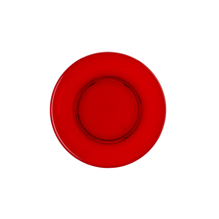 Red Medium Plate