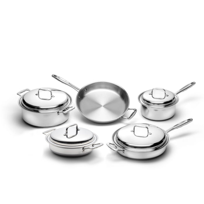 Tramontina 9-piece Stainless Steel Cookware Set – ShopEZ USA