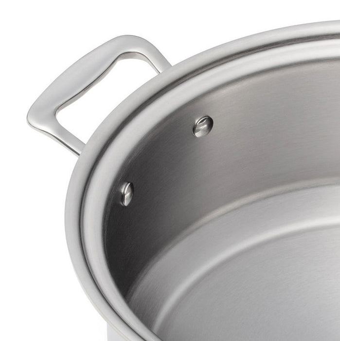 360 Cookware Stainless Steel 8 Quart Stockpot with Cover
