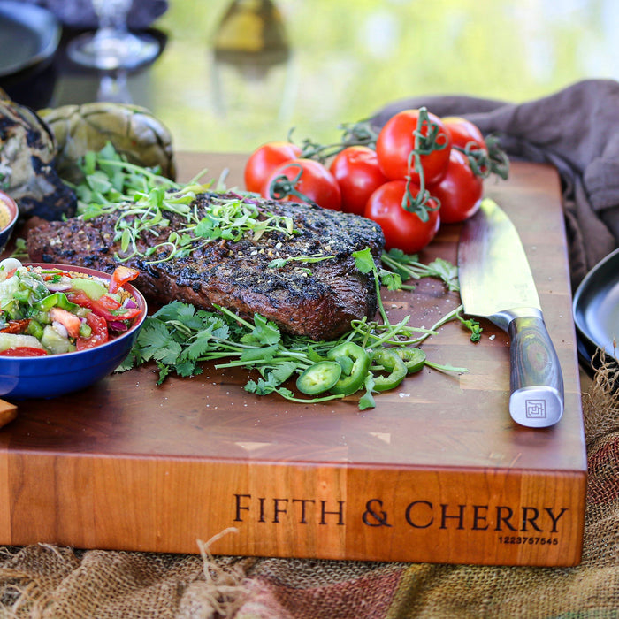 Fifth & Cherry Small Reversible Cutting Board