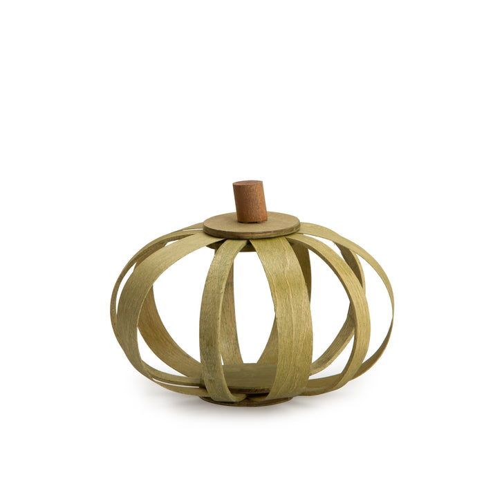 Small Bentwood Pumpkin - Olive