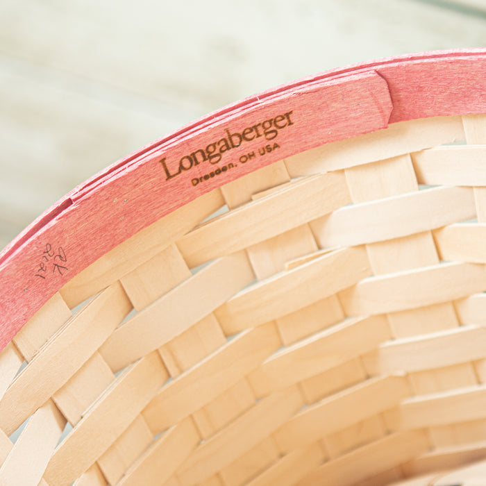 Norman Rockwell Series 2: Bushel Basket with Protector Set - Whitewashed