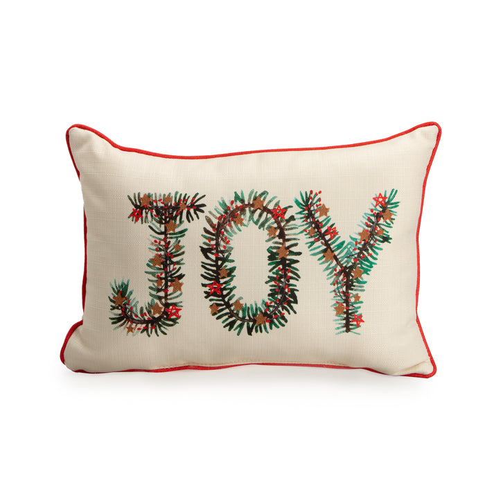 Joy Stars and Branches Pillow