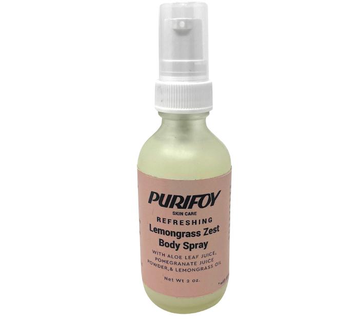 Purifoy Skincare Lemongrass Zest Body Spray