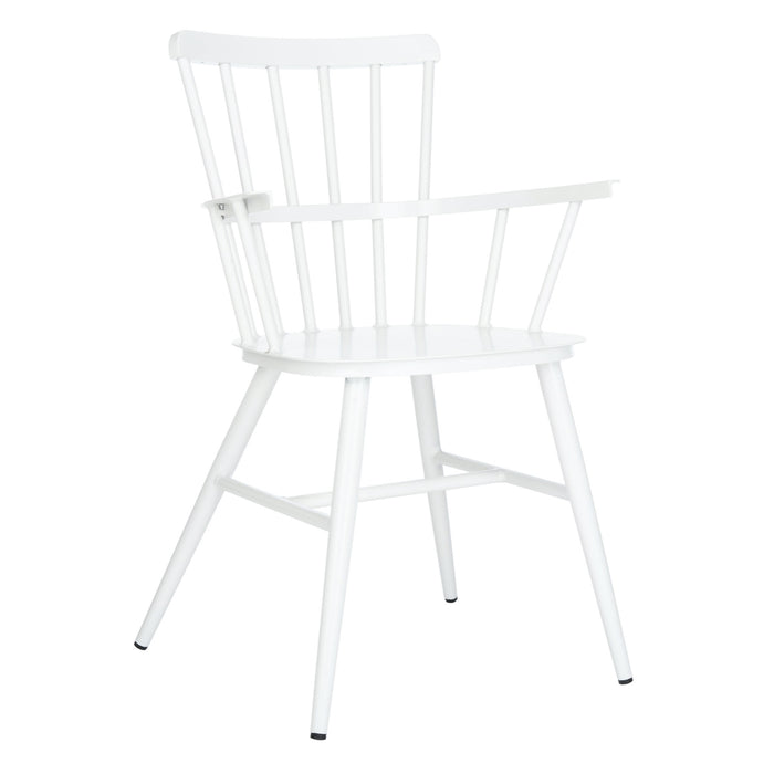 Matte White Clifton Arm Chair