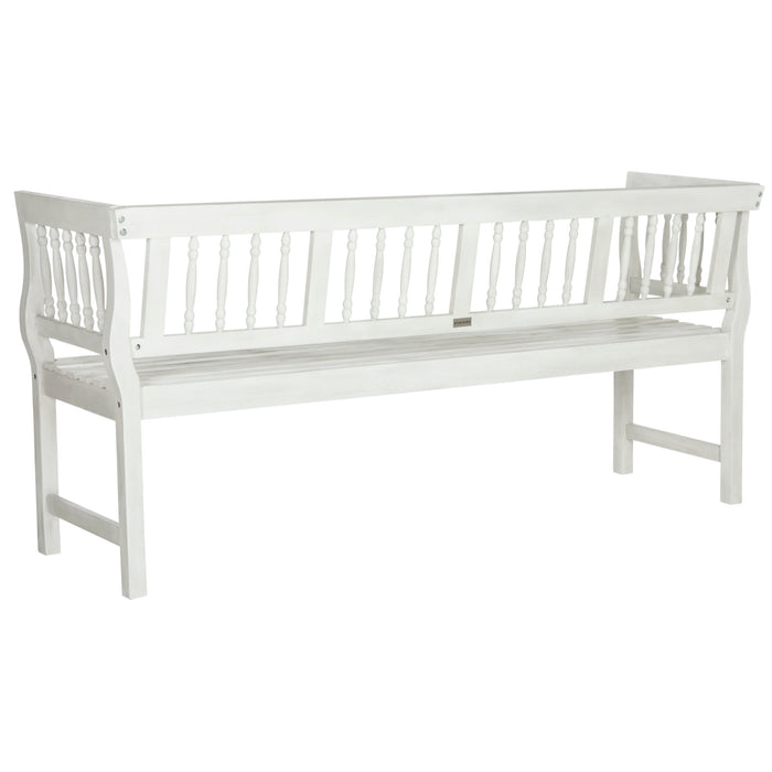 Antique White Brentwood Bench