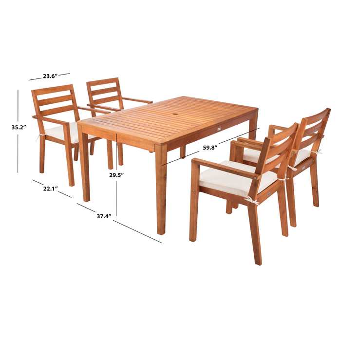 Natural Wilming Dining Set