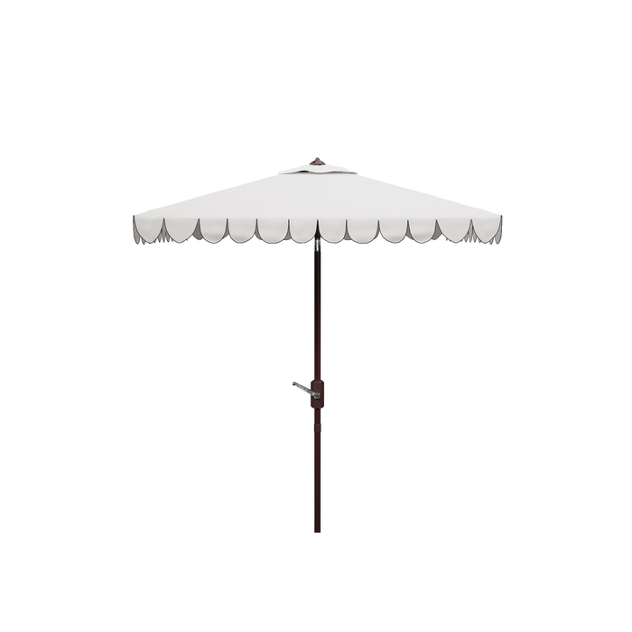 White & Black Venice Square Umbrella