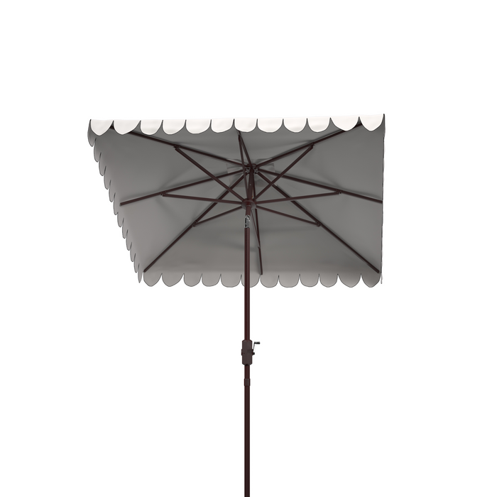 White & Black Venice Square Umbrella