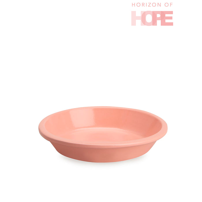 Horizon of Hope Cake Basket Set with Pie Plate and Protector - Pale Pink