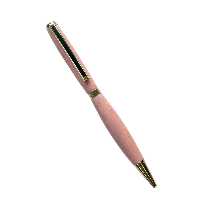 Annette Lindquist Designs Pink Birdseye Maple Wood Pen
