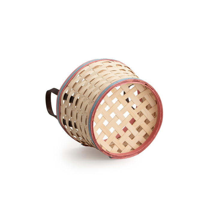 Norman Rockwell Series 2: Bushel Basket with Protector Set - Whitewashed