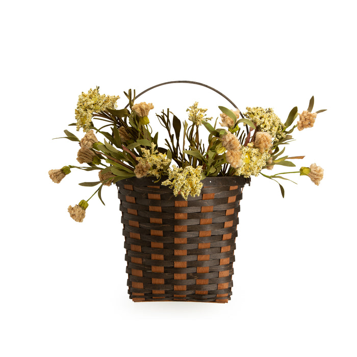 Fall Hanging Basket Set with Protector - Rusty Spice & Black