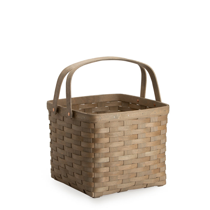 Two Pie Basket - Pale Grey