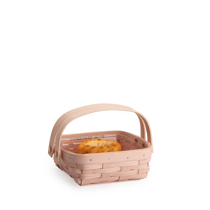 Pale Pink Small Horizon of Hope Cake Basket Set with Free Protector