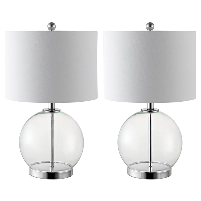 Clear Lonni Table Lamp Set