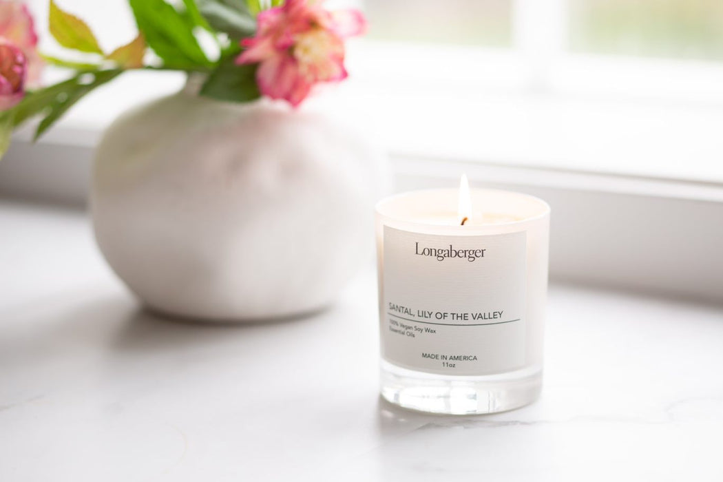 Longaberger Santal, Lily of the Valley Candle