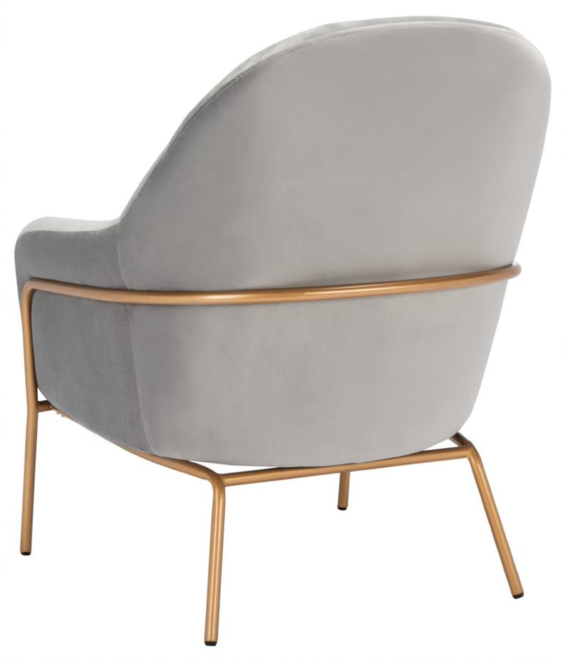 Light Grey Eleazer Accent Chair — Longaberger